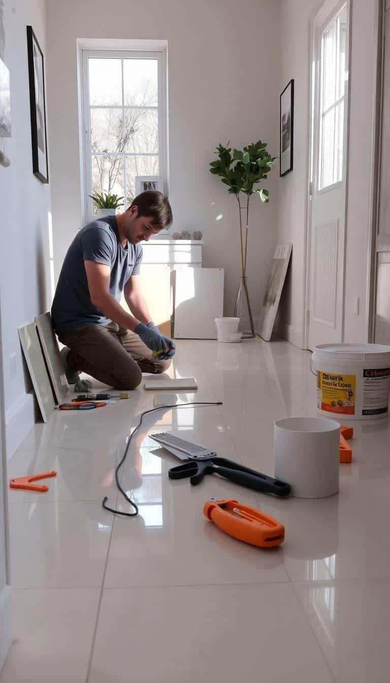 Descubra o Segredo da Colocação de Pisos Frios em Casa