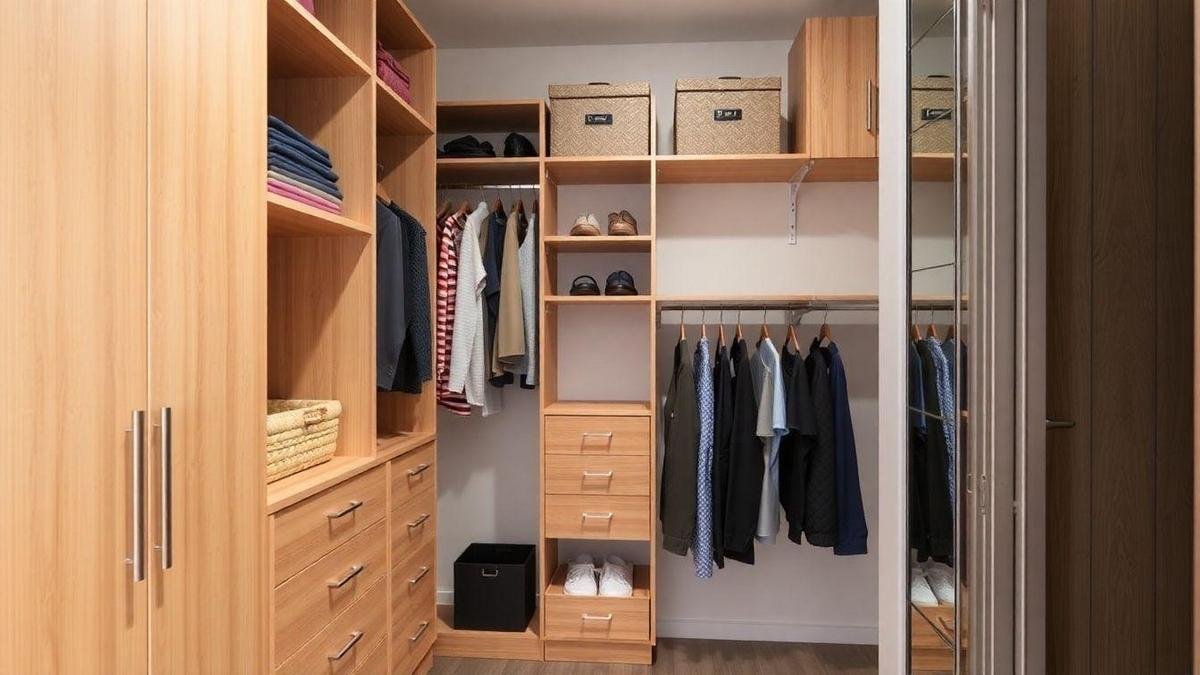 Dicas de Organização para Closets Pequenos