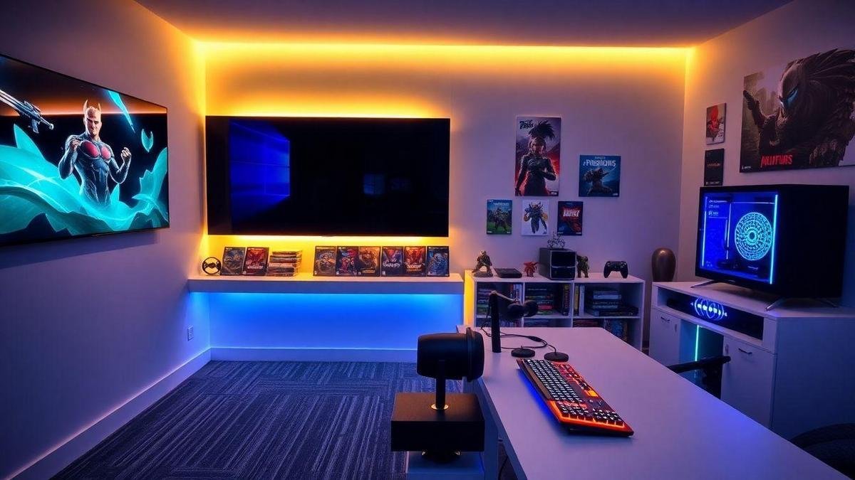 Equipamentos essenciais para sua sala de jogos