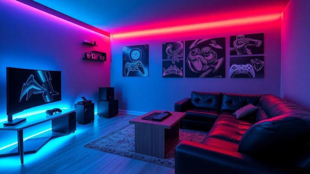 Iluminação perfeita para jogar