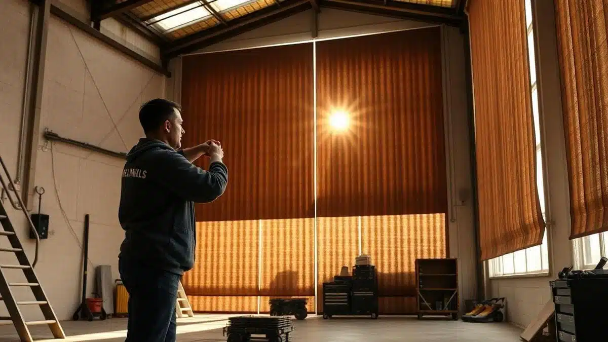 Manutenção de Persianas Grandes