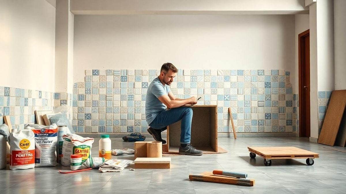 Materiais Necessários para a Colocação de Pisos Frios