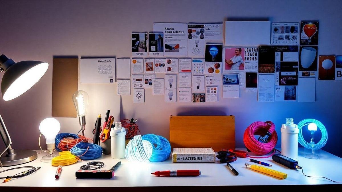 Materiais Necessários para o Projeto de Iluminação