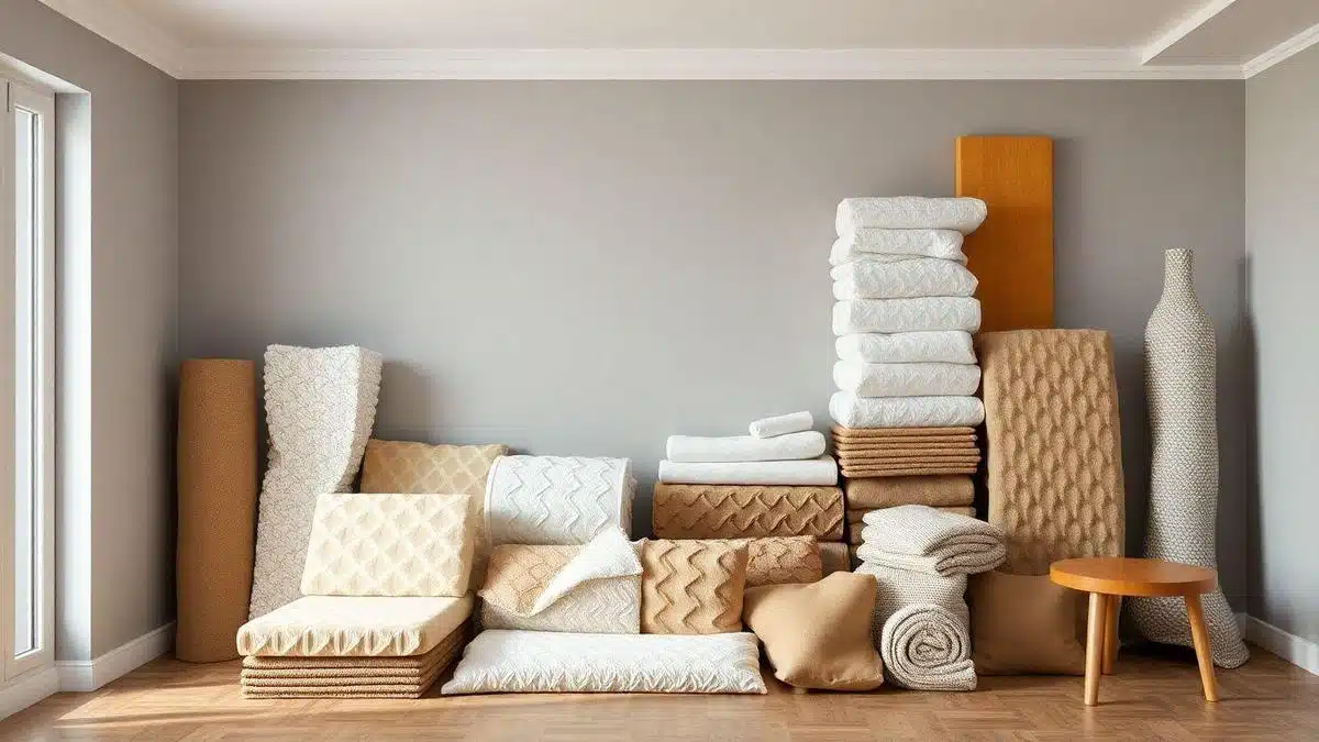 Materiais para isolamento acústico caseiro