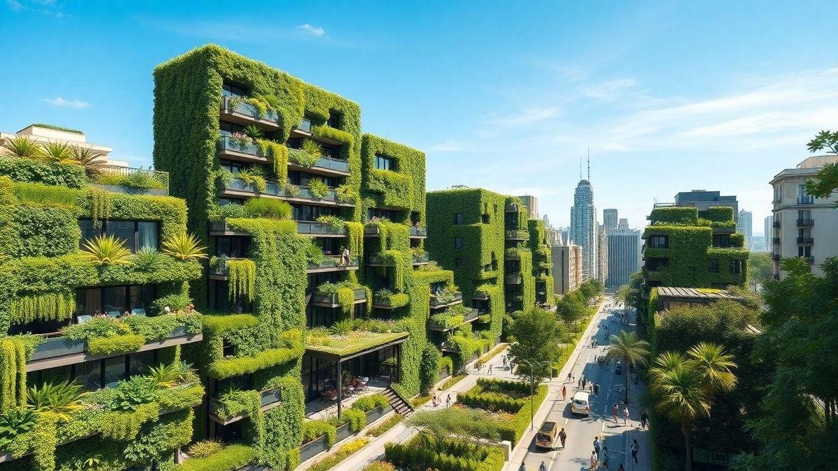 O papel do paisagismo urbano nas fachadas verdes