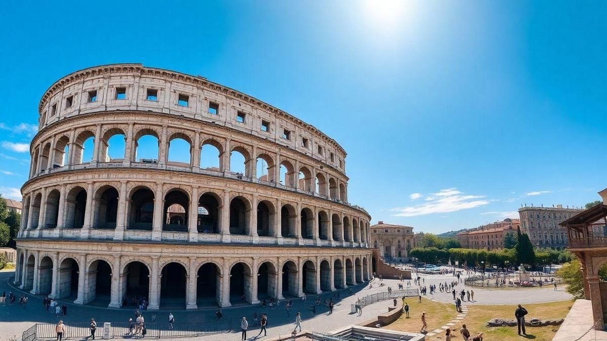 O que é o Coliseu em Roma?
