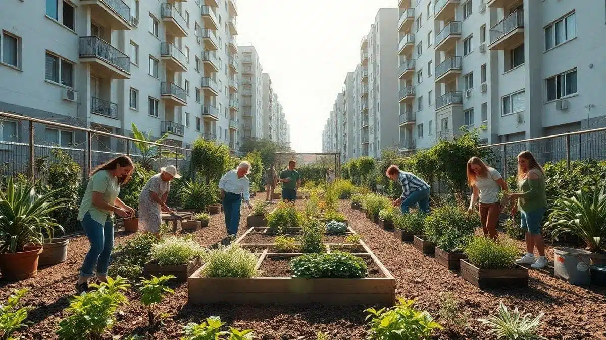 O que são hortas comunitárias?