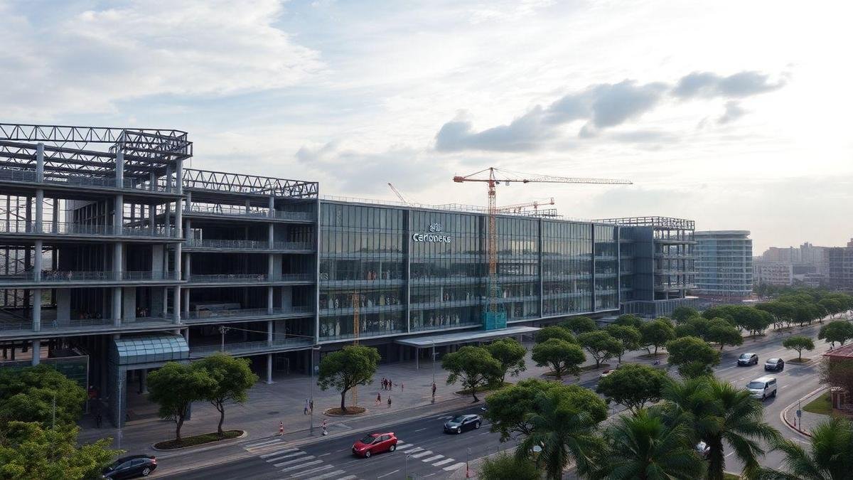 Orçamento para Construção do Shopping Barra