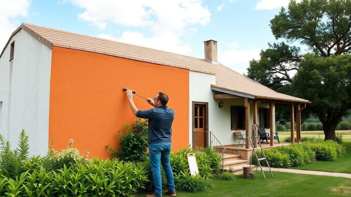 Soluções práticas para problemas de pintura em superfícies externas