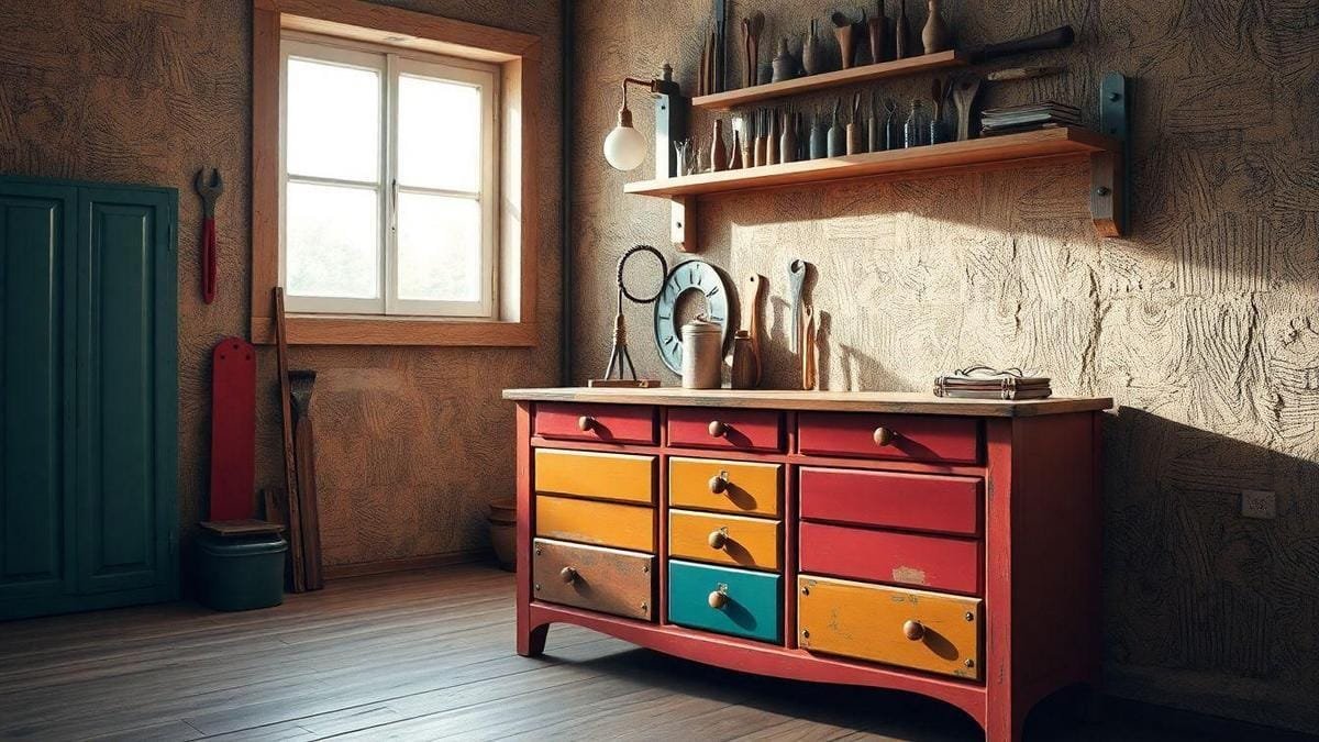 Técnicas de Pintura para Móveis Coloridos