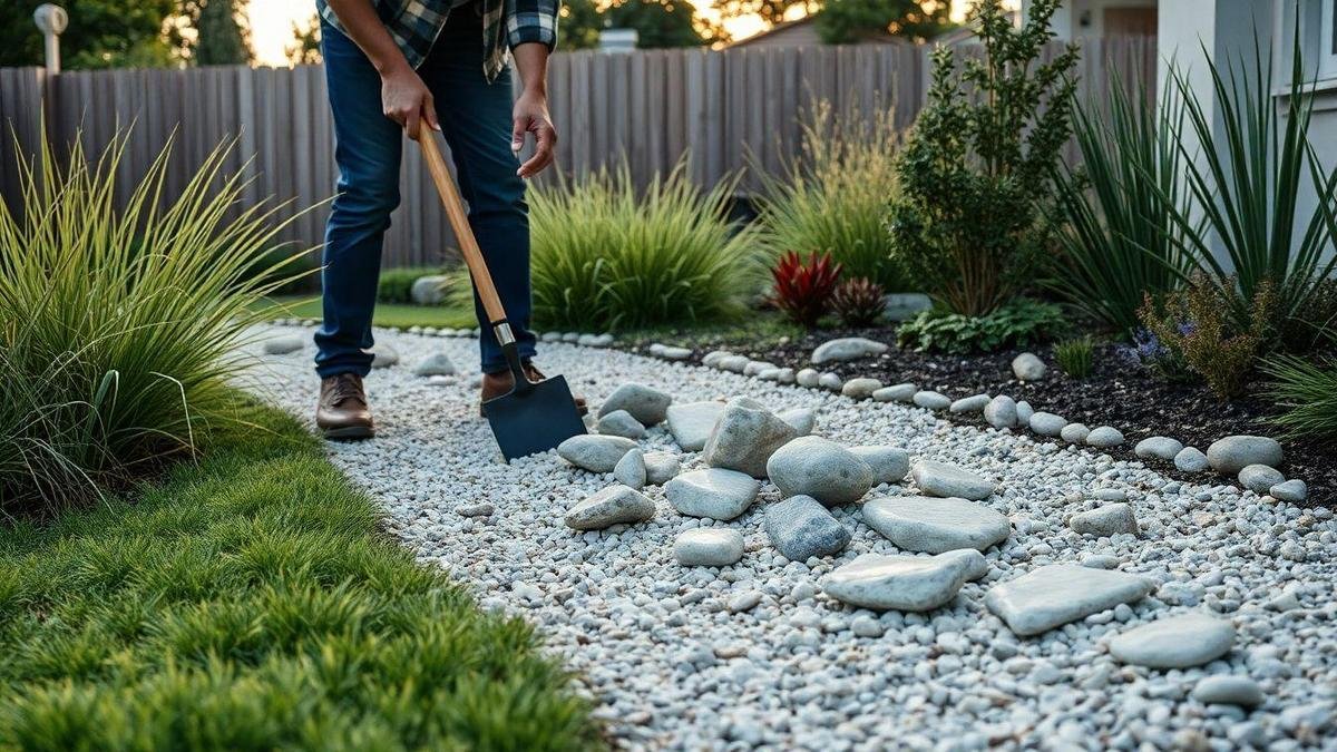 Como fazer passo a passo assentamento pedras decorativas em jardins