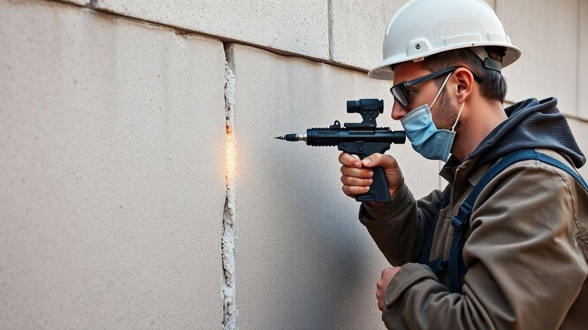Técnicas que você pode usar na reparação de fissuras estruturais em paredes de concreto armado residencial