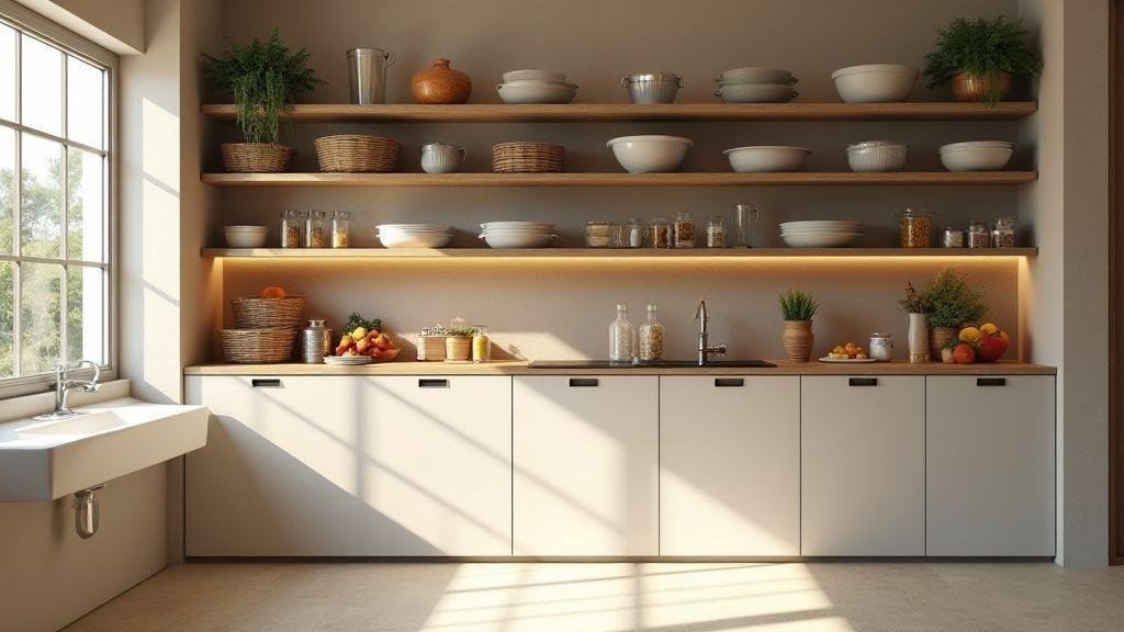 Como fazer despensa organizada com prateleiras ajustáveis sem furos