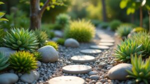 como-fazer-jardim-de-pedras-com-suculentas