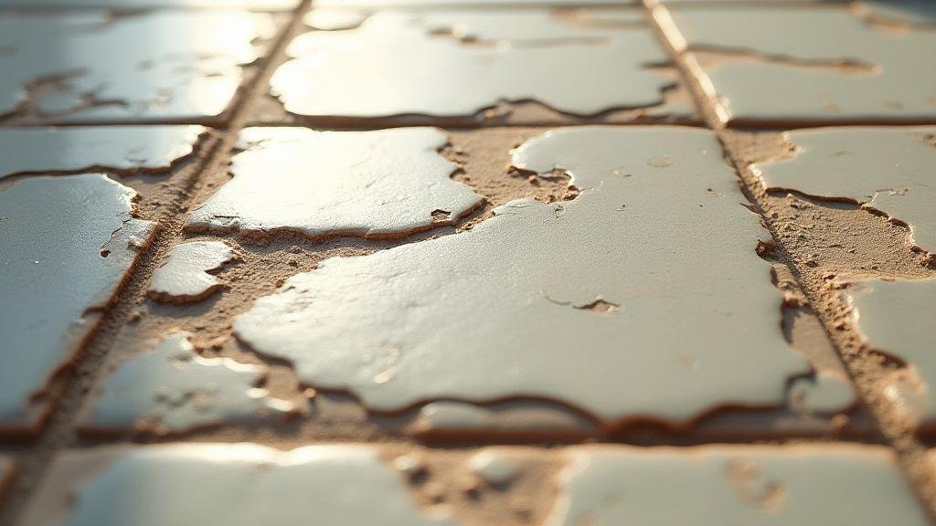 Como identificar argamassa deteriorada no seu piso cerâmico