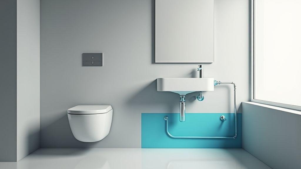Componentes essenciais do sistema de reaproveitamento de águas cinzas para descarga de vasos sanitários