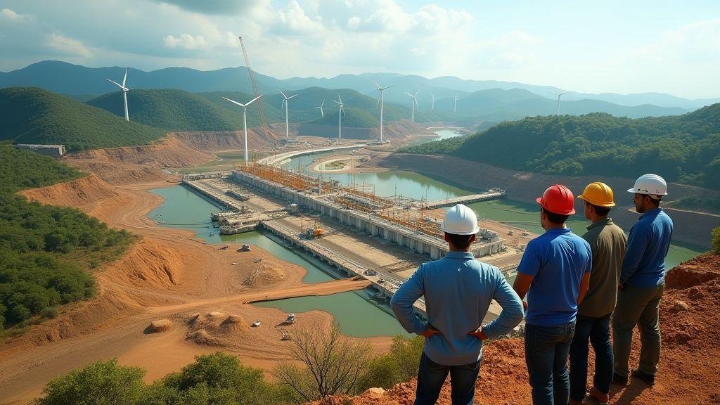 Cronograma, licenças e tempo de construção da Usina Nova Olinda e outras obras no Brasil