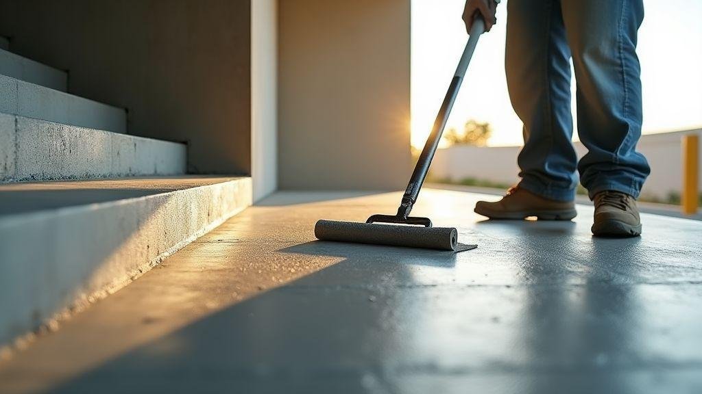 Escolha de materiais: tinta antiderrapante para escadas e aditivos