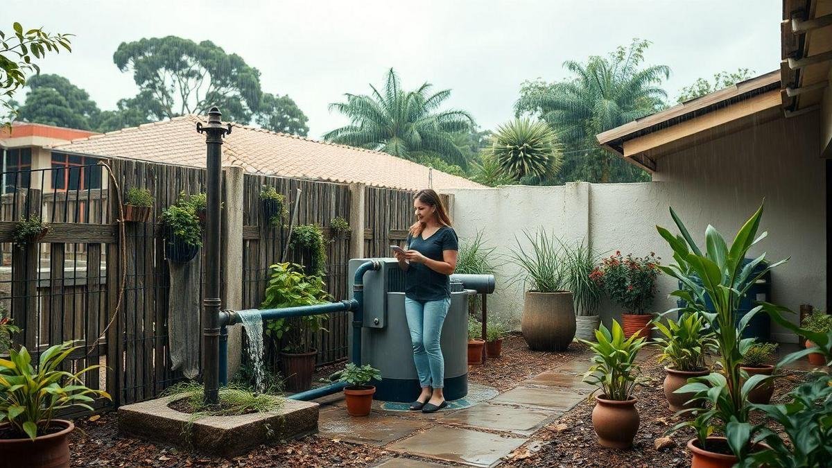 Filtragem e tratamento de água da chuva para reuso doméstico em residências pequenas