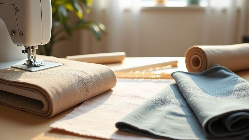 material necessário costura almofadas que você precisa