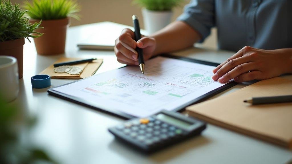 Você organiza cronograma e orçamento de reforma pequena para controlar tempo e dinheiro