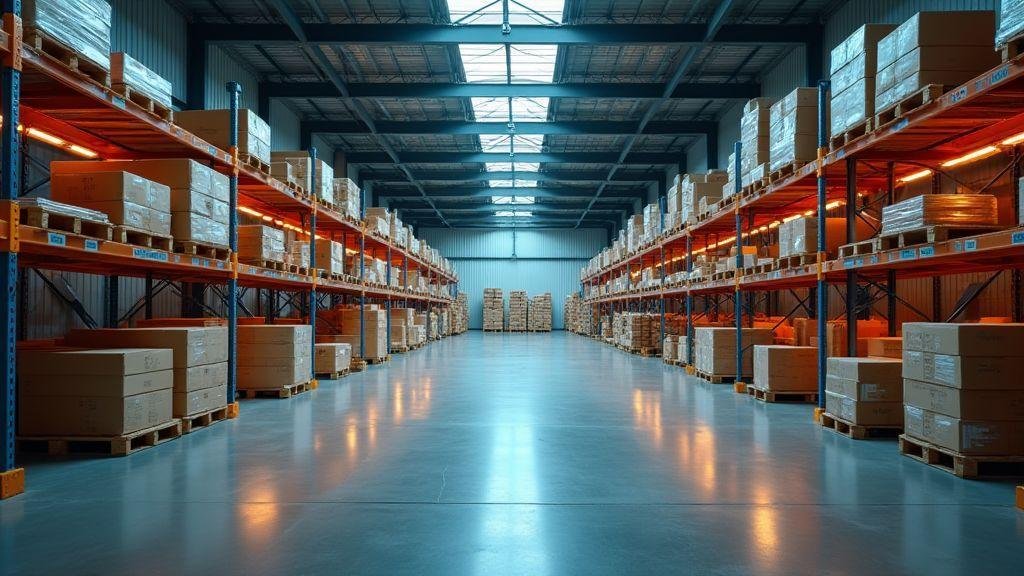 Avaliação de ativos logísticos e modelagem financeira para centros de distribuição