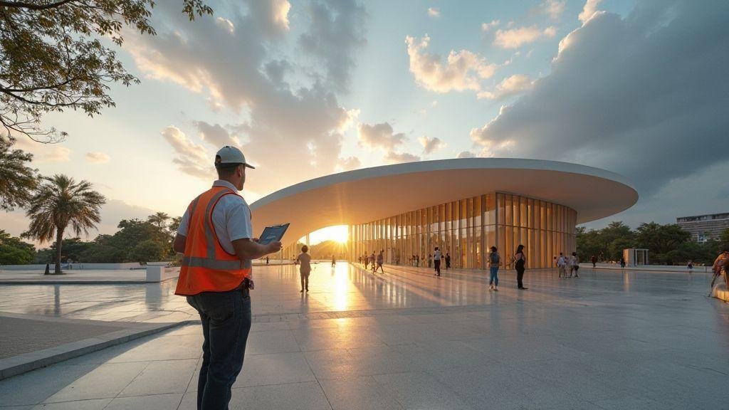 Avaliação de riscos de construção aplicada ao Centro Cultural Oscar Niemeyer