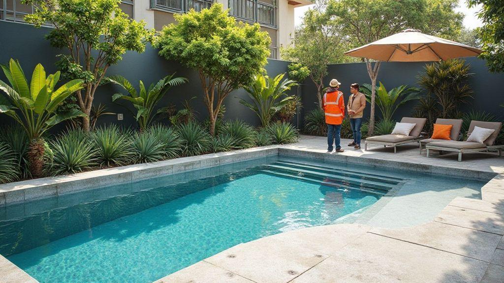 Cargas e pesos: dimensionamento de laje para instalação de piscina de pequeno porte em cobertura