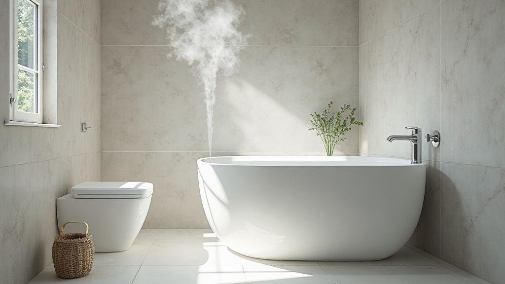 Como a VMC anti-mofo protege você e seu banheiro