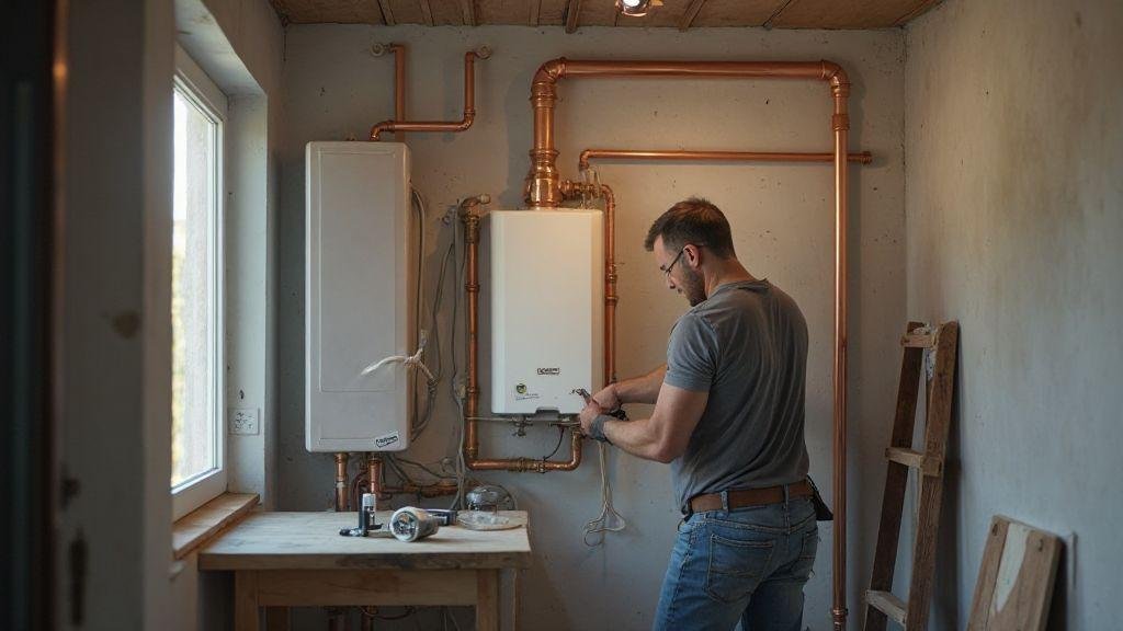 Como fazer a instalação sistema condensado casa passo a passo para você