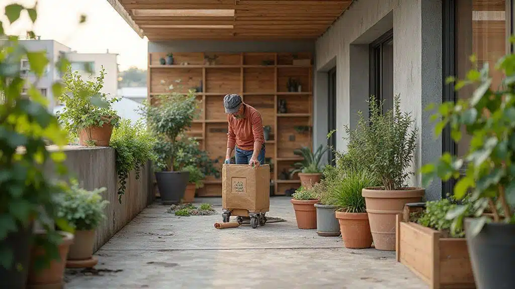 Como fazer guardacorpo de varanda com materiais reciclados e fixação segura