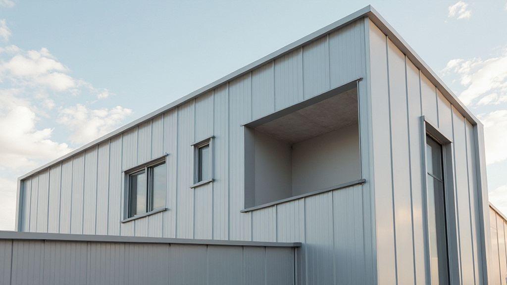 O que é revestimento ventilado em fachadas com isolamento térmico e fixação oculta