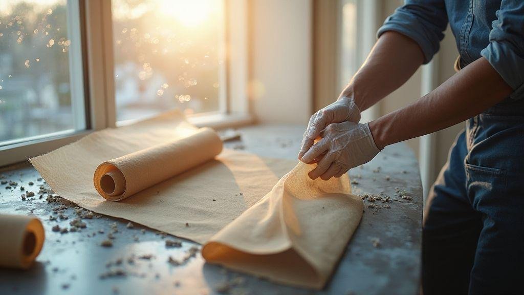 Passos práticos de instalação de manta elastomérica para pisos em pisos flutuantes