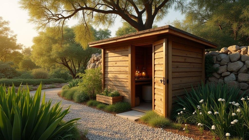 Por que você vai querer um banheiro seco ecológico no seu quintal