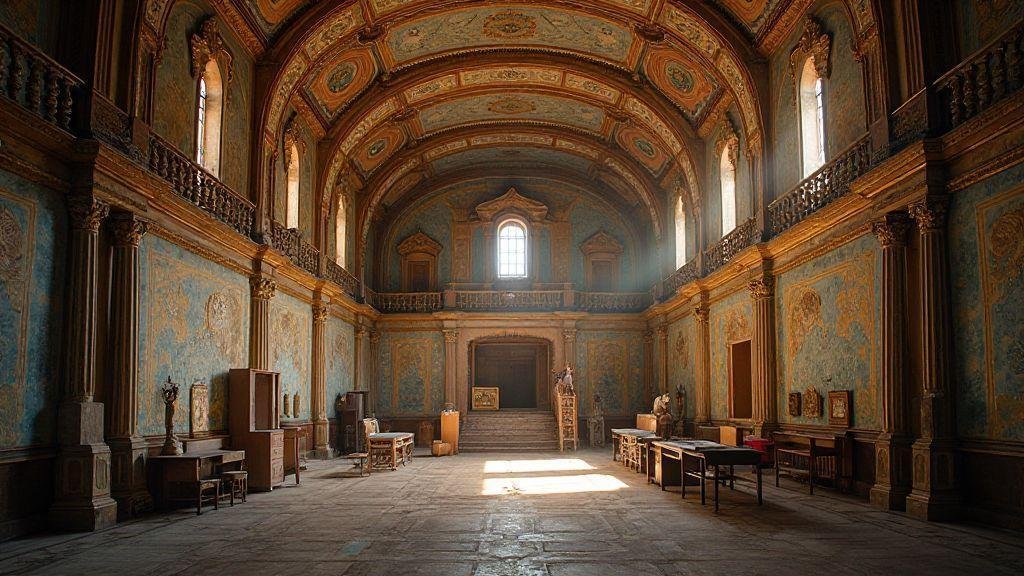 Reabilitação do Teatro Amazonas: técnicas e desafios de restauração