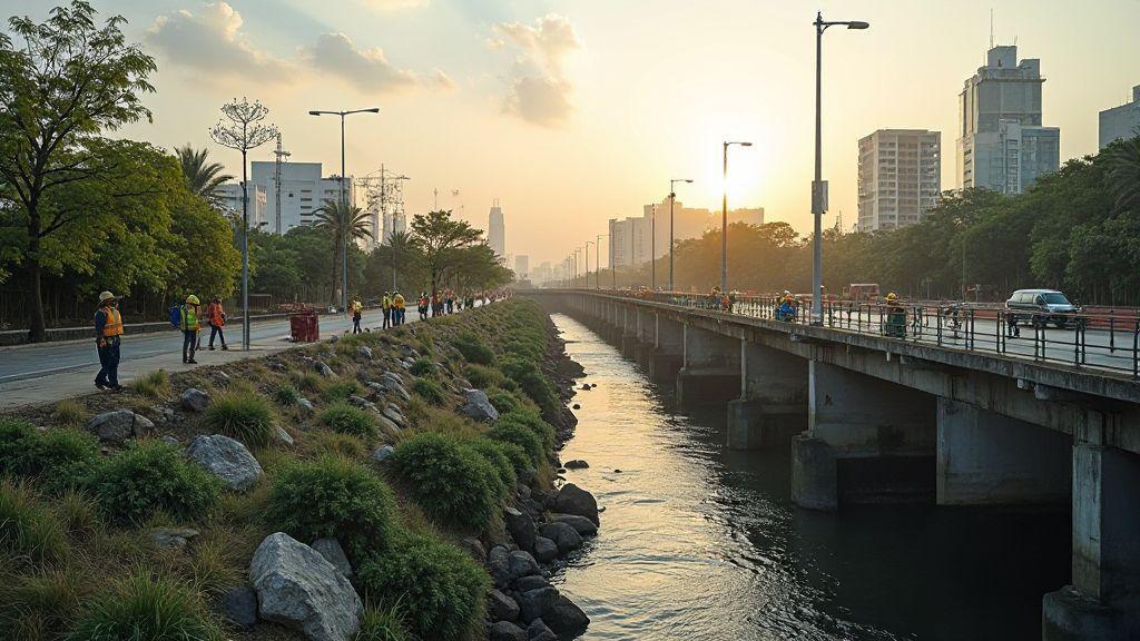 Reforço de infraestrutura crítica urbana para aumentar resiliência como estratégias de adaptação das cidades por obras Reforço de infraestrutura crítica urbana para aumentar resiliência como estratégias de adaptação das cidades por obras