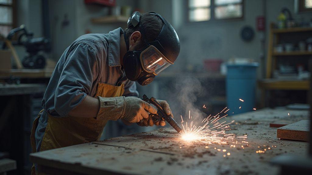 Segurança na pintura eletrostática caseira e aterramento