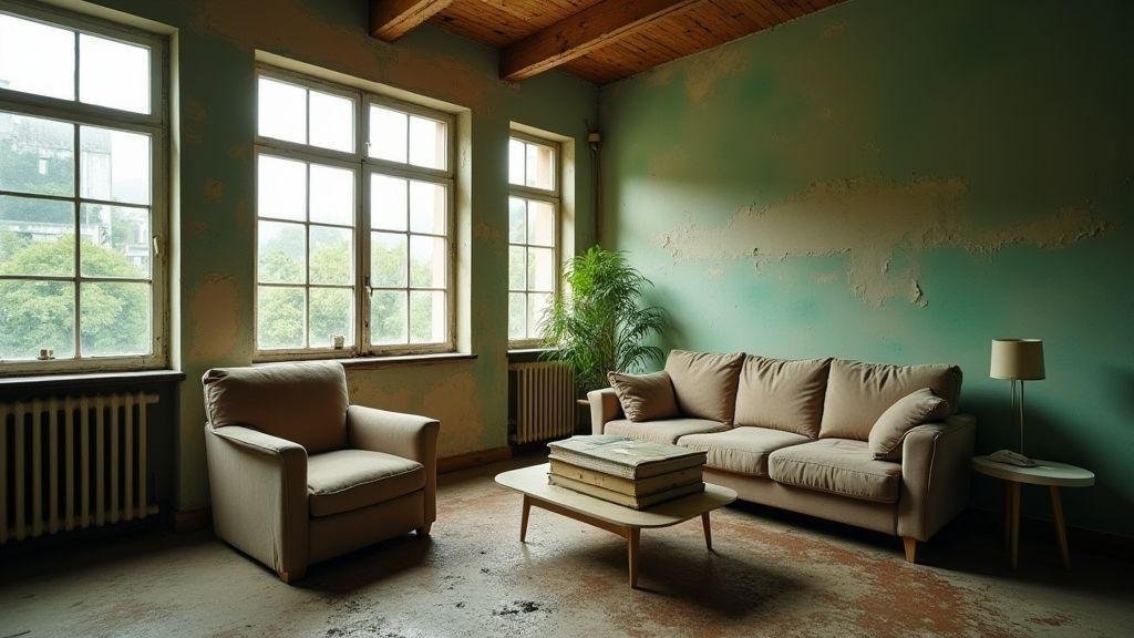 Sinais de umidade e mofo que indicam risco à saúde em sua casa