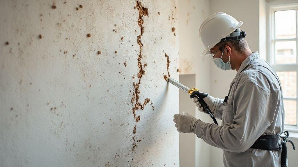 Soluções económicas para fissuras estruturais sem comprometer a segurança usando Métodos de reforço estrutural para suportar paredes com fissuras