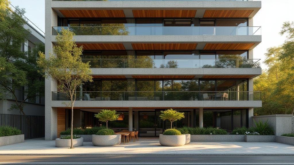 Sustentabilidade em fachadas e eficiência energética com brise-soleil