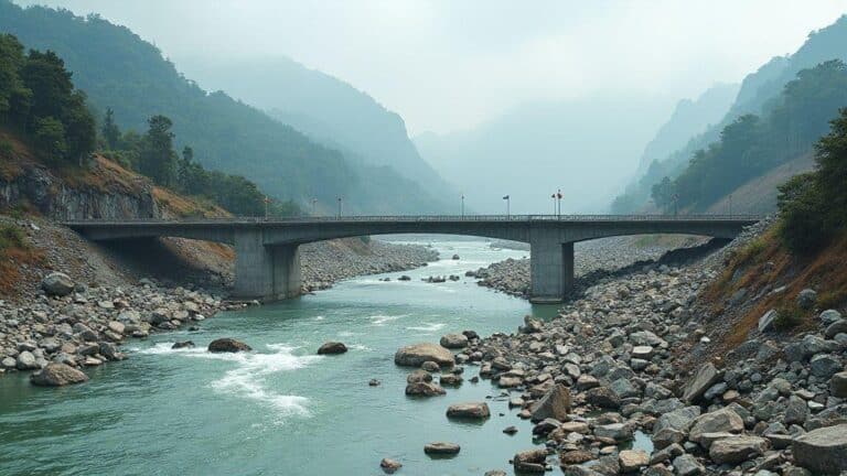 voce-ve-a-ponte-hongqi-recem-concluida-desabar-parcialmente-no-sudoeste-da-china-apos-deslizamento