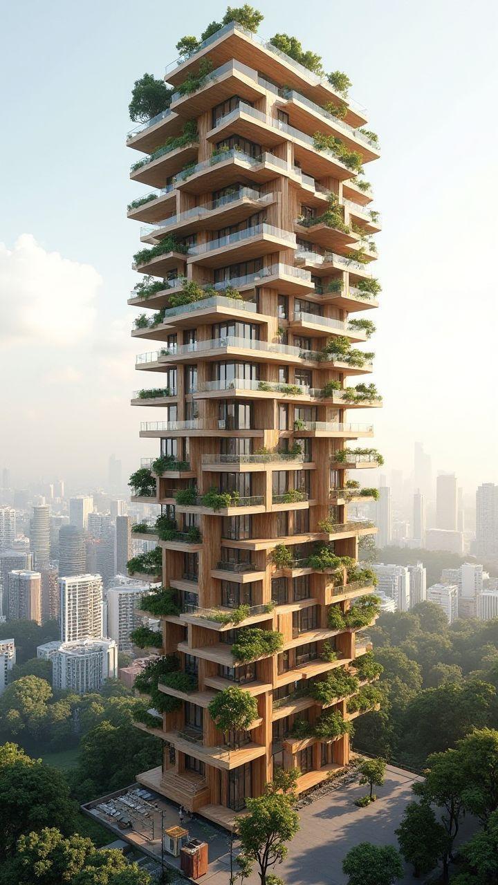 Madeira CLT: o segredo sustentável dos arranha-céus?