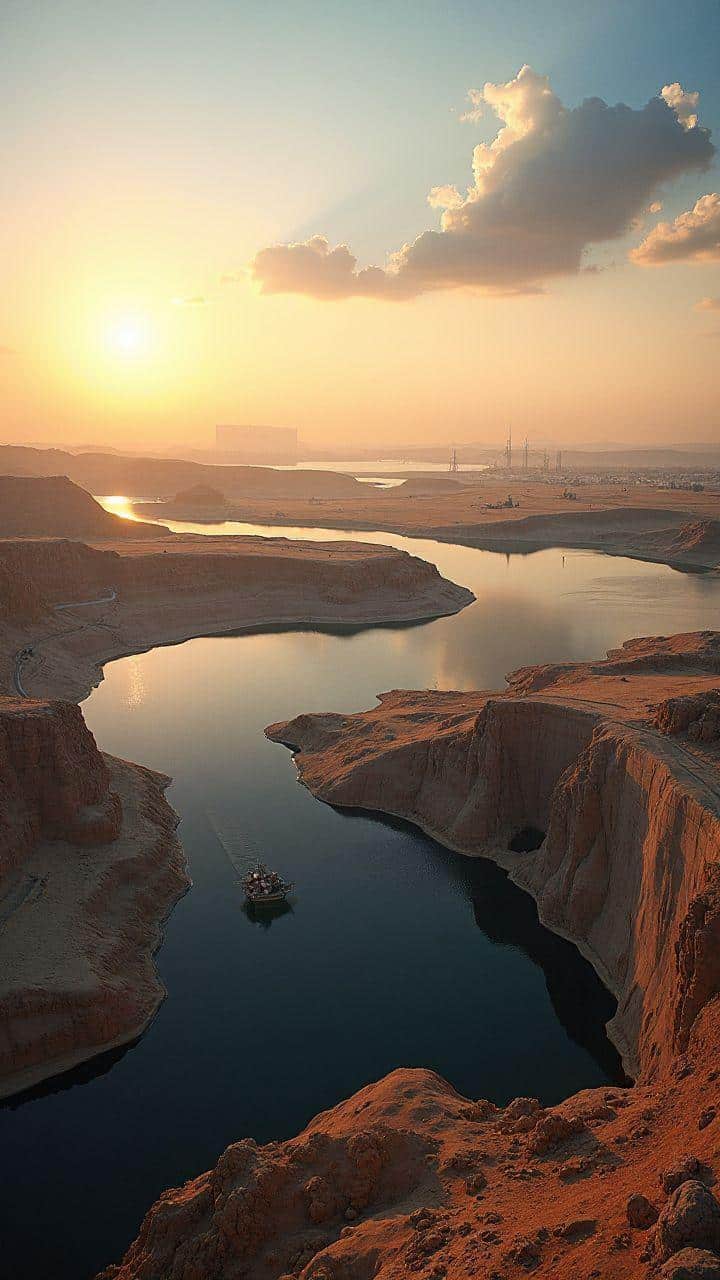 Proezas de engenharia ocultas na Barragem de Assuã