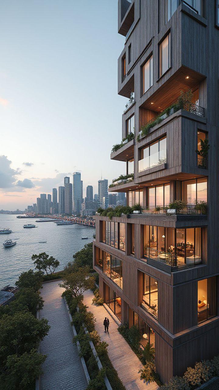 Quem lidera a revolução dos arranha-céus de madeira?