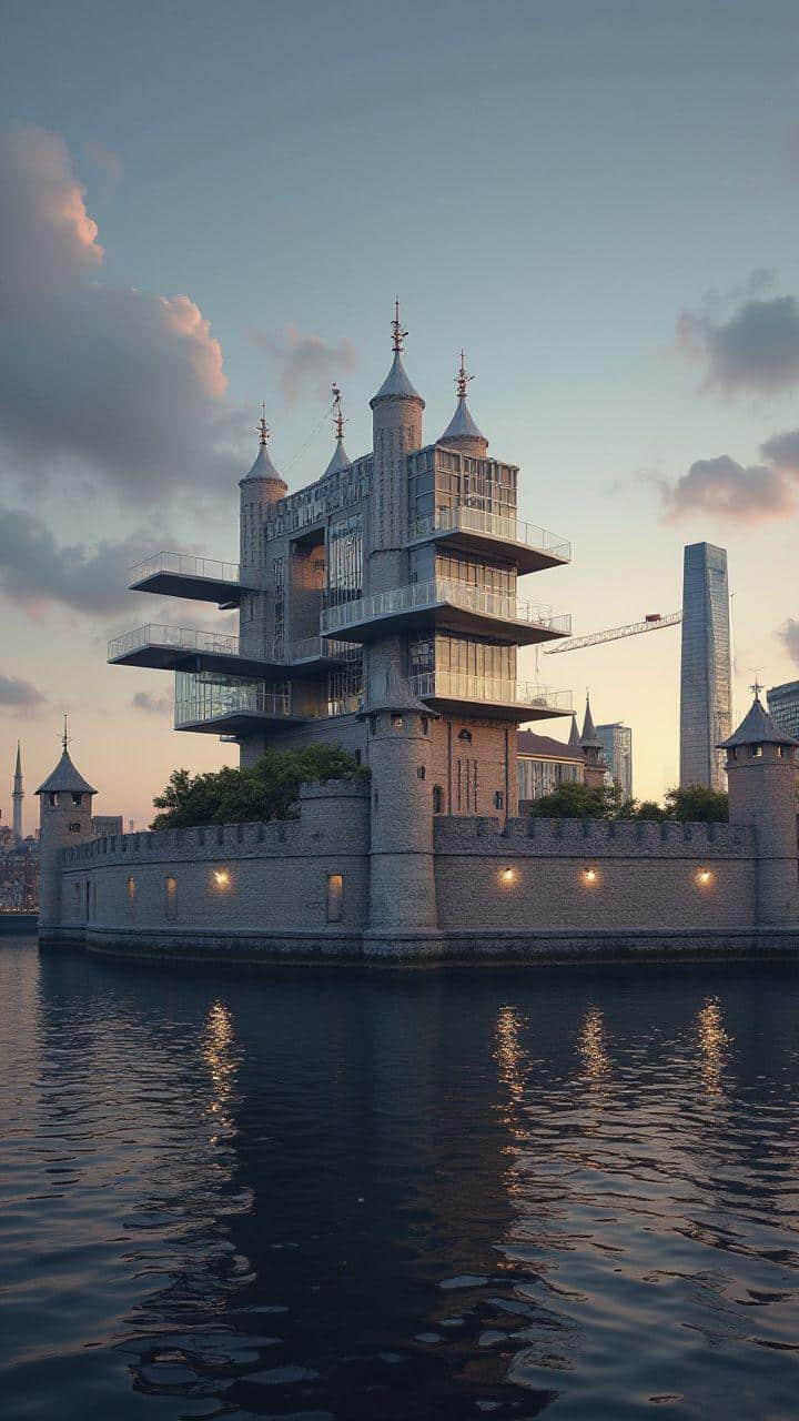 Desafios arquitetônicos: segredos da Torre de Londres revelados
