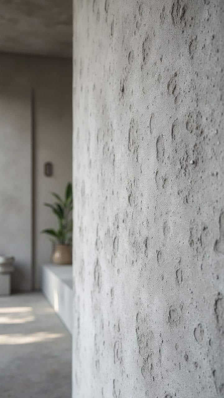 Descubra o segredo da textura de cimento queimado com argamassa