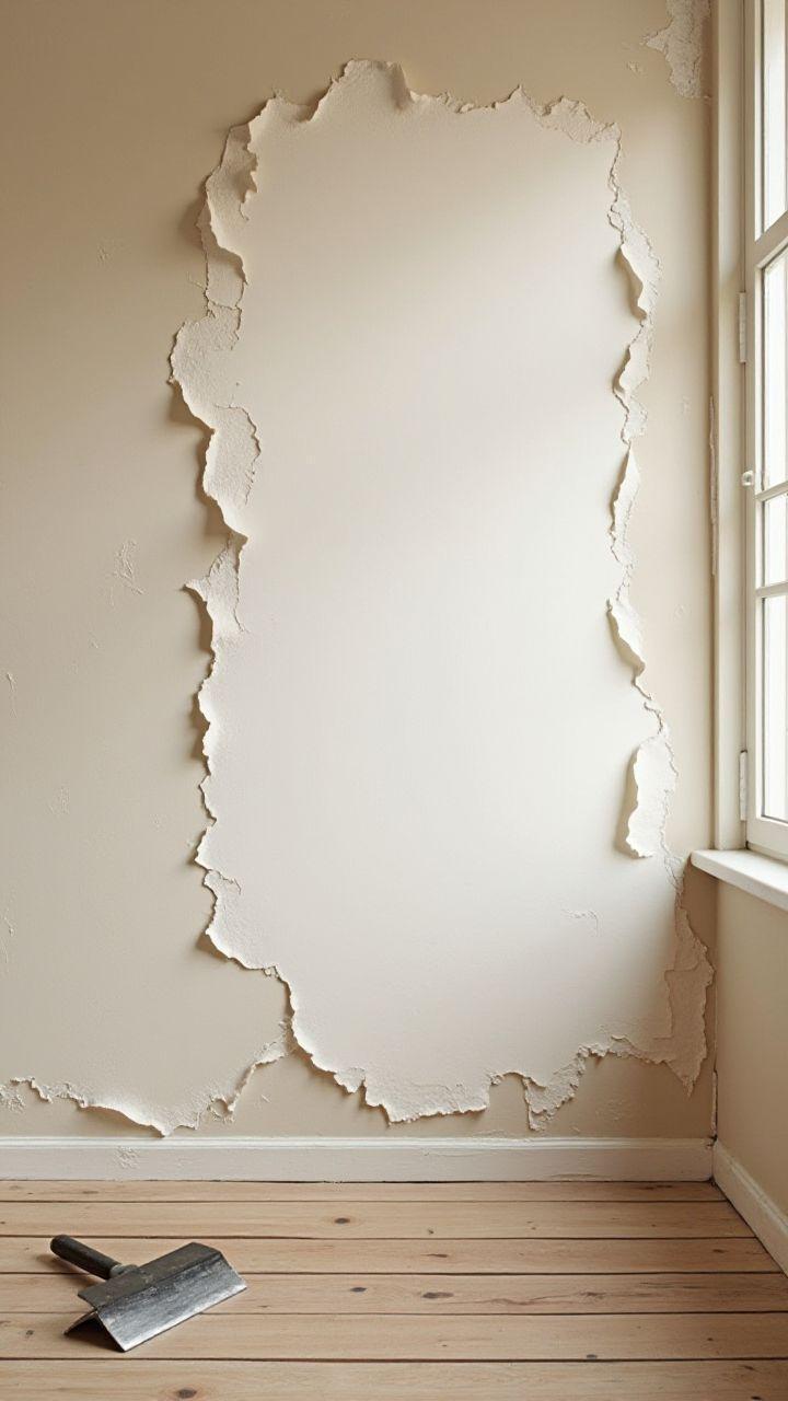 Descubra o segredo para remover papel antigo sem danificar o reboco
