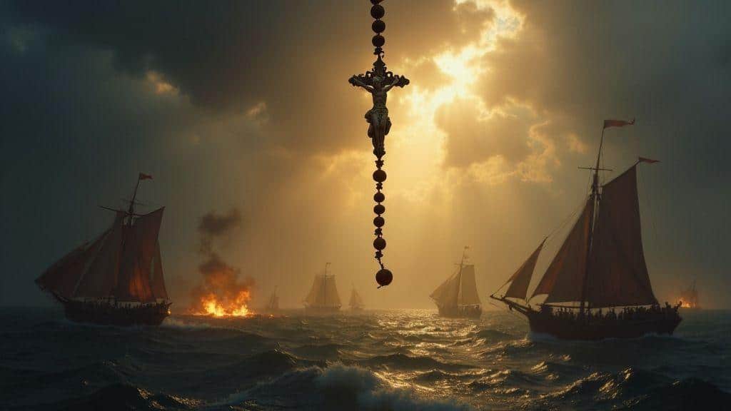o-rosario-na-batalha-de-lepanto-quando-a-oracao-mudou-a-historia