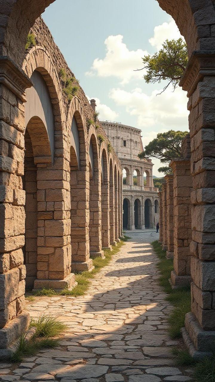 Estruturas antigas de engenharia com o Coliseu Romano: segredos expostos