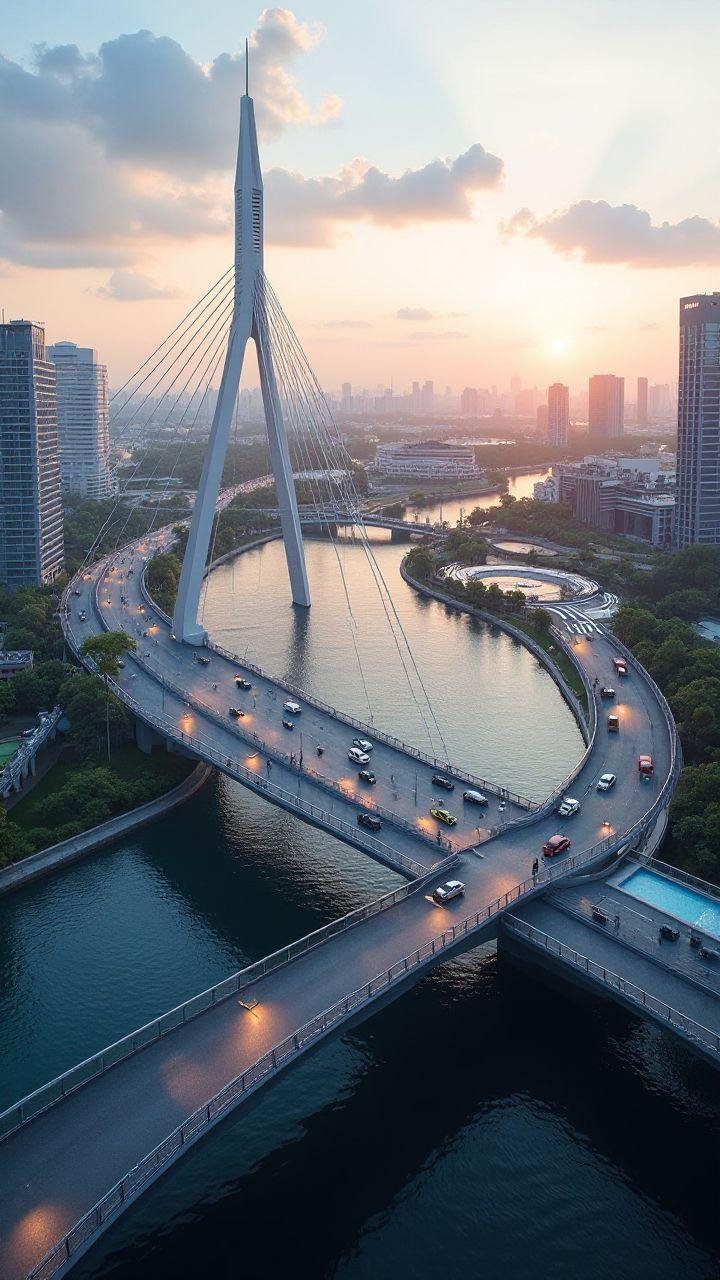 Mestres da ponte estaiada revelam como reinventaram o horizonte urbano